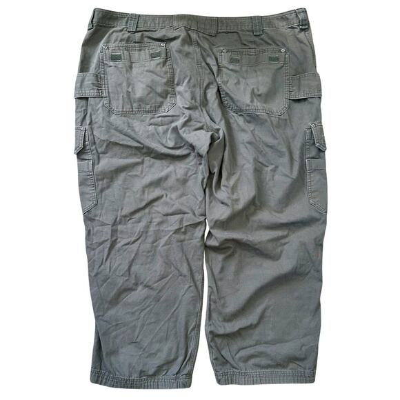 Duluth Trading Burly Flex Fire Hose Heavy Work Cargo Pants Gray 44 W x30 L - Picture 5 of 10